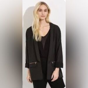 KIT and ACE Sz 6 Wool/Cashmere/Silk BORROWED FROM THE BOYS BLAZER Oversized